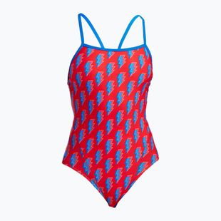 Costume da bagno intero con cinturino singolo Funkita Donna Hot Volt