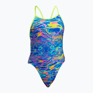 Costume da bagno intero con cinturino singolo Funkita da donna, mescolato in modo folle