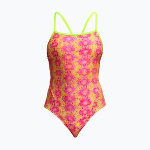Costume da bagno donna Funkita Single Strap One Piece poison rosa