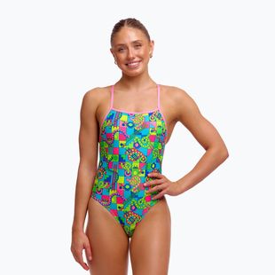 Costume da bagno intero da donna  Funkita Tie Me Tight One piece lakes & saddles