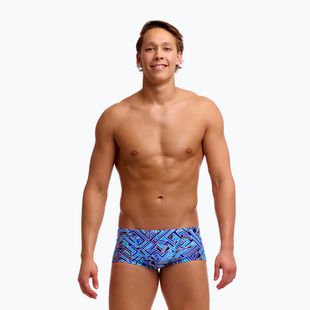Boxer da nuoto da uomo Funky Trunks Classic Trunks blue bits