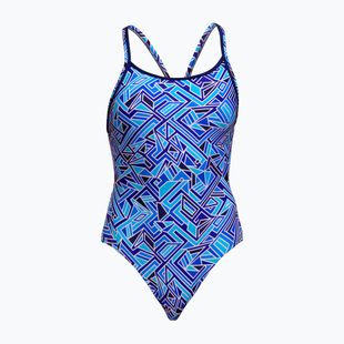 Costume da bagno intero da donna  Funkita Diamond Back One piece blye bits
