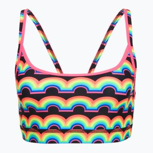 Reggiseno da bagno Funkita Sports Top rainbowie