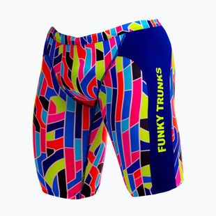 Jammer da nuoto da uomo Funky Trunks Training Jammers fault lines