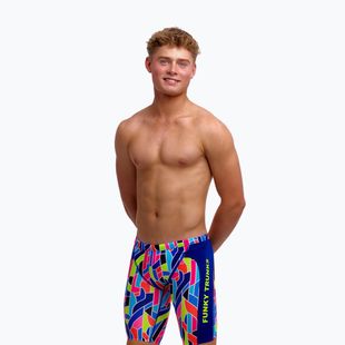 Jammer da nuoto per bambini Funky Trunks Training Jammers fault lines