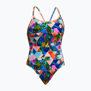 Costume da bagno intero da donna  Funkita Diamond Back One piece palm prism