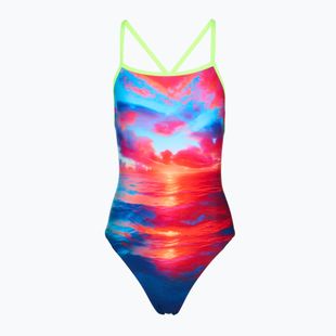 Costume da bagno intero da donna  Funkita Tie Me Tight One piece sunset delight