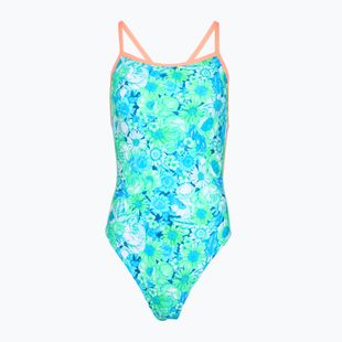 Costume da bagno intero da donna Funkita Single Strength One piece green green grss