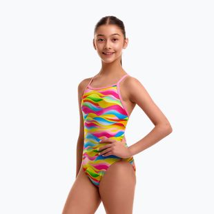 Costume da bagno intero per bambini Funkita Single Strap One pieces maybe wavy