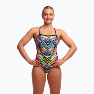 Costume da bagno intero donna Funkita Single Strap One pieces happy hide