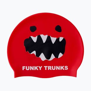 Cuffia da nuoto Funky Trunks Silicone red monster