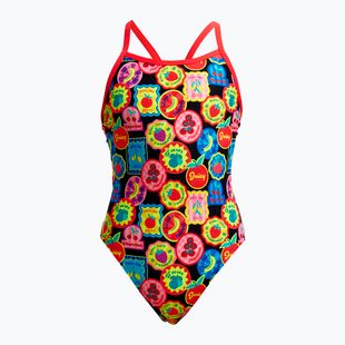 Costume da bagno intero bambino Funkita Single Strap One Piece berry good