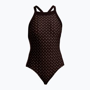 Costume da bagno intero donna Funkita Sky Hi One Piece hot cross