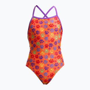 Costume da bagno intero bambino Funkita Strapped In One Piece paw paw