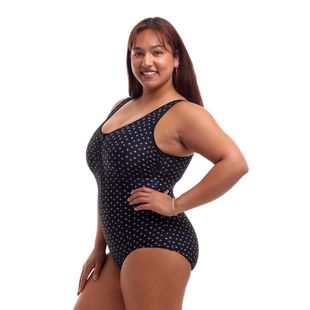 Costume da bagno intero donna Funkita Zip Front One Piece be positive