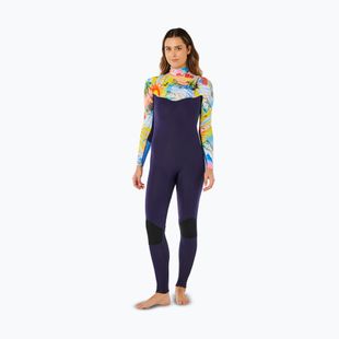 Muta da nuoto donna Rip Curl Dawn Patrol Pro 3/2 mm Chest Zip multicolor