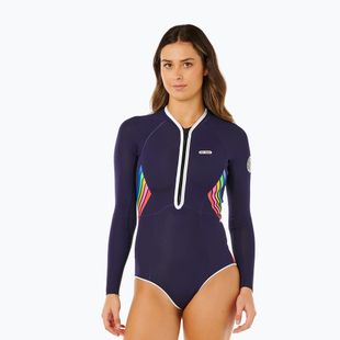 Muta da nuoto donna Rip Curl G-Bomb 1.5 mm Full Zip Springsuit dark navy