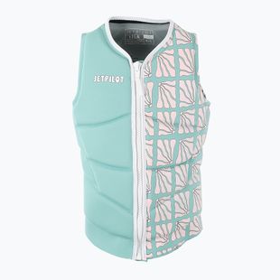 Gilet di sicurezza da donna Jetpilot Isla X1 F/E Neo Vest verde acqua