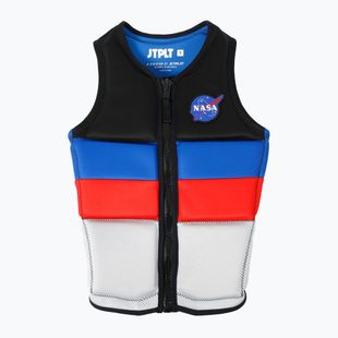 Jetpilot X1 Boys Eco Vest nero/blu gilet di sicurezza per bambini