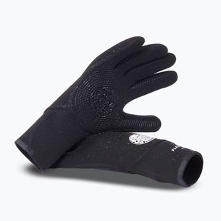 Guanti in neoprene Rip Curl Flashbomb 5/3 mm 5 Finger black