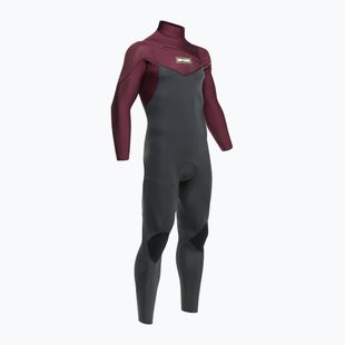 Muta Rip Curl Dawn Patrol C/Zip 3/2 mm GB wine da uomo