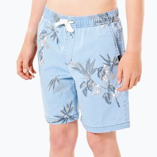 Rip Curl Orb Volley pantaloncini da bagno per bambini blu chiaro
