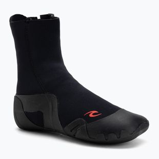 Rip Curl Omega 3mm punta tonda con zip stivale in neoprene nero