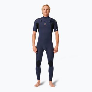 Rip Curl Dawn Patrol Performance 2/2 mm Chest Zip dark navy schiuma nuoto uomo