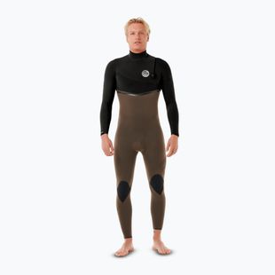 Uomo Rip Curl E-Bomb 3/2 mm Zip Free sub deep rock swim foam