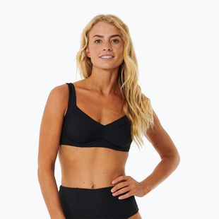 Rip Curl Premium Surf E Cup top costume da bagno nero