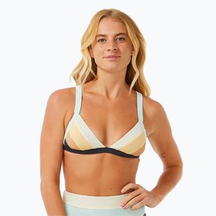 Top da bagno Rip Curl Block Party Spliced Fixed Tri navy