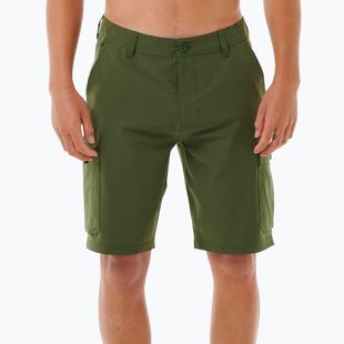 Pantaloncini Rip Curl Boardwalk Classic Surf Cargo da uomo oliva scuro