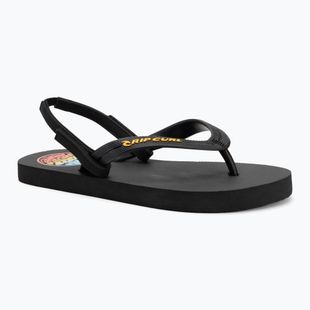 Infradito Rip Curl Wetty Fade Bloom lavato nero per bambini