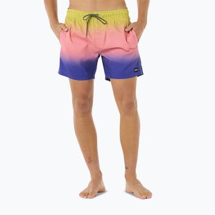 Pantaloncini da bagno Rip Curl Laze Fade Volley da uomo wild berry