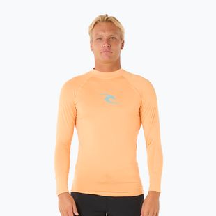 Maniche lunghe da uomo Rip Curl Waves UPF Performance mandarin zest swimming