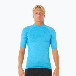 Camicia da bagno Rip Curl Dawn Patrol UPF Performance uomo in vernice blu