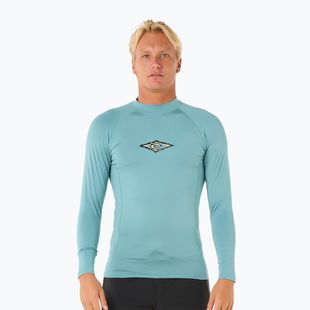 Maniche lunghe da nuoto Rip Curl Raw Energy UPF Performance Blue Lagoon da uomo