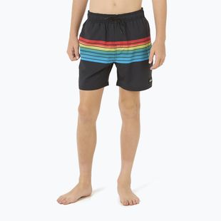 Pantaloncini da bagno Rip Curl Surf Revival Volley per bambini, nero