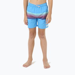 Pantaloncini da bagno Rip Curl Surf Revival Volley in vernice blu per bambini