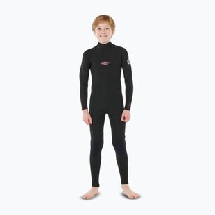 Muta da nuoto per bambini Rip Curl Dawn Patrol 3/2 mm Back Zip black