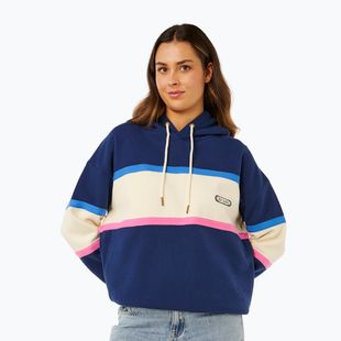 Felpa da donna Rip Curl Surf Side Heritage Hood dark navy