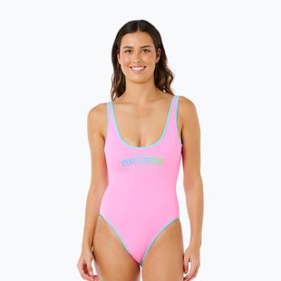 Costume da bagno intero Rip Curl Surf Puff light pink