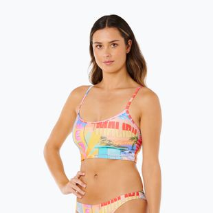 Top da costume da bagno Rip Curl Hotel Malibu Multi Fit Tank multico
