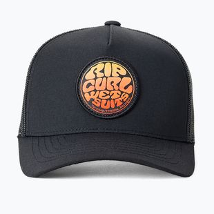 Cappellino con visiera per bambini Rip Curl Wetsuit Icon Trucker washed black
