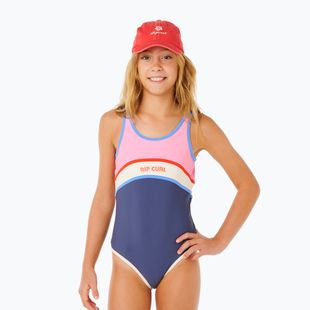 Costume da bagno intero per bambini Rip Curl Surf Revival navy