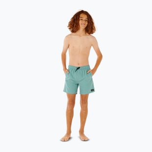 Costume da bagno corto per bambini Rip Curl Offset Volley blue lagoon