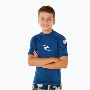 Maglietta da nuoto per bambini Rip Curl Waves Upf light navy