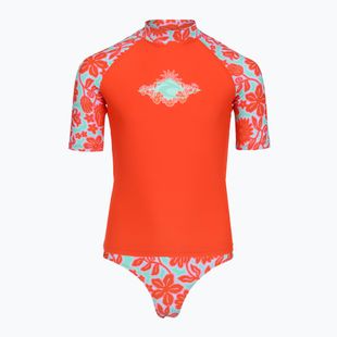 Costume da bagno bambino a due pezzi Rip Curl Sunshine Squad 3P Set bright red