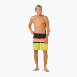 Costume da bagno corto da uomo Rip Curl Mirage Day Breaker 19 neon lime