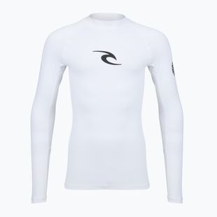 Maglia a maniche lunghe da nuoto da uomo Rip Curl Waves Upf Perf white